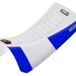 Funda Asiento Yamaha Blaster Ultra Grip Fmx Covers - Blanco/Azul