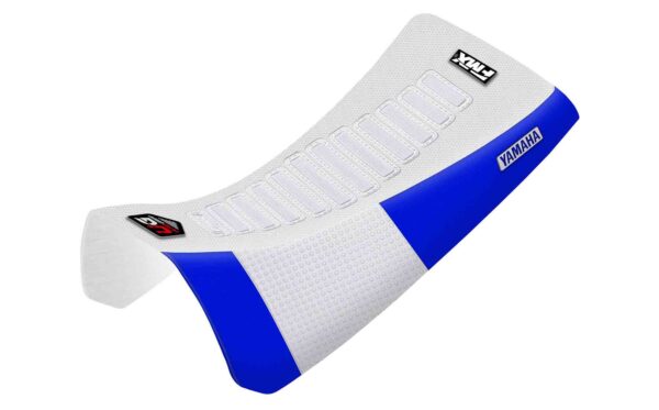 Funda Asiento Yamaha Blaster Ultra Grip Fmx Covers - Blanco/Azul