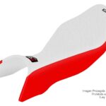 Funda Asiento Honda Trx 700 Xx Total Grip Fmx Covers - Blanco/Rojo