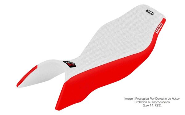 Funda Asiento Honda Trx 700 Xx Total Grip Fmx Covers - Blanco/Rojo
