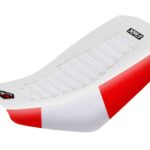 Funda Asiento Honda Trx 400 - 99/07 Ultra Grip Fmx Covers - Blanco/Rojo