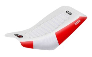 Funda Asiento Honda Trx 400 - 99/07 Ultra Grip Fmx Covers - Blanco/Rojo
