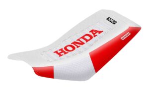 Funda Asiento Honda Trx 400 - 99/07 Ultra Grip Series Fmx Covers - Blanco/Rojo/Rojo