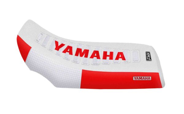 Funda Asiento Yamaha Banshee Ultra Grip Series Fmx Covers - Blanco/Rojo/Rojo