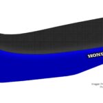 Funda Asiento Honda Xrl 125 Brasil Total Grip Fmx Covers - Negro/Azul
