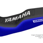 Funda Asiento Yamaha Ybr 250 Series Fmx Covers - Negro/Azul/Blanco
