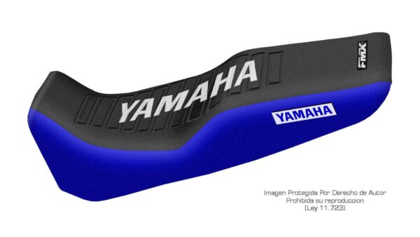 Funda Asiento Yamaha Ybr 250 Series Fmx Covers - Negro/Azul/Blanco