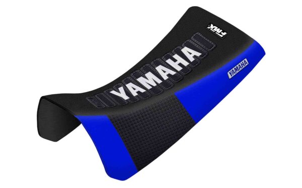 Funda Asiento Yamaha Blaster Ultra Grip Series Fmx Covers - Negro/Azul/Blanco