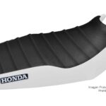 Funda Asiento Honda Cb 125 F Twister Plisada Fmx Covers - Negro/Blanco