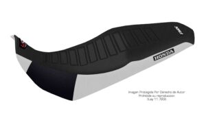 Funda Asiento Honda Xr 300 E Ultra Grip Fmx Covers - Negro/Blanco