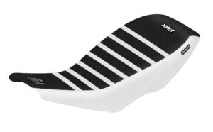 Funda Asiento Honda Trx 450 Rib Fmx Covers - Negro/Blanco/Blanco