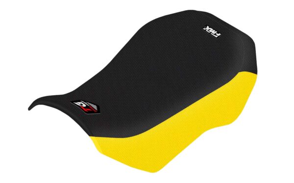 Funda Asiento Suzuki Ltz 400 Total Grip Fmx Covers - Negro/Amarillo