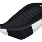 Funda Asiento Yamaha Raptor 700 Ultra Grip Fmx Covers - Negro/Blanco