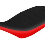 Funda Asiento Yamaha Yfz 450 Plisada Fmx Covers - Negro/Rojo