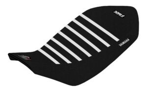 Funda Asiento Yamaha Raptor 700 Rib Fmx Covers - Negro/Negro/Blanco