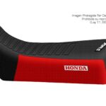 Funda Asiento Honda Xr 250 M Viejo Ultra Grip Fmx Covers - Negro/Rojo