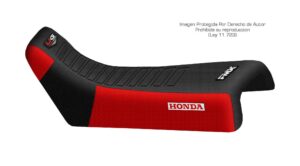 Funda Asiento Honda Xr 250 M Viejo Ultra Grip Fmx Covers - Negro/Rojo