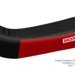 Funda Asiento Honda Xr 100 Ultra Grip Fmx Covers - Negro/Rojo