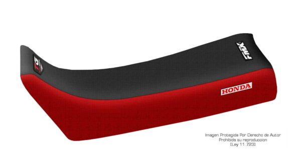 Funda Asiento Honda Xr 250 L Total Grip Fmx Covers - Negro/Rojo