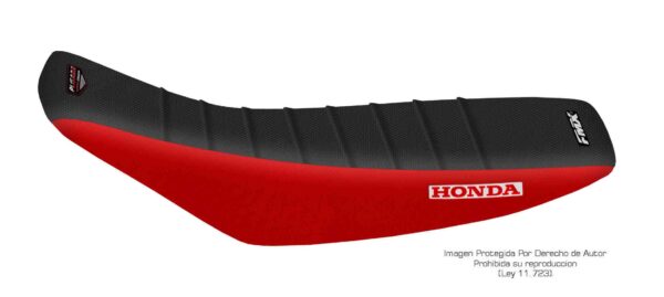 Funda Asiento Honda Crf 150/230 Plisada Fmx Covers - Negro/Rojo