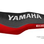 Funda Asiento Yamaha Fz 16 Mod Viejo Series Fmx Covers - Negro/Rojo/Blanco