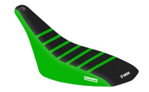Funda Asiento Kawasaki Kfx 450 Rib Fmx Covers - Negro/Verde/Verde