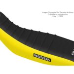 Funda Asiento Honda Xr 250 Tornado Plisada Fmx Covers - Negro/Amarillo