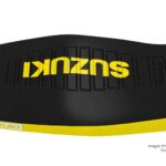 Funda Asiento Suzuki En 125 Series Fmx Covers - Negro/Amarillo/Amarillo