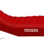 Funda Asiento Honda Xr 200 Plisada Fmx Covers - Rojo