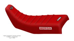 Funda Asiento Honda Xr 200 Plisada Fmx Covers - Rojo