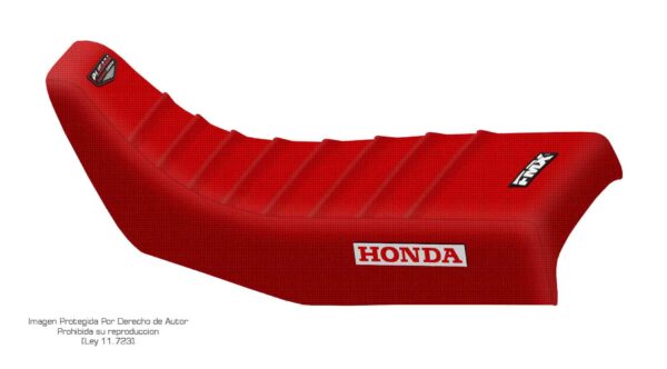 Funda Asiento Honda Xr 200 Plisada Fmx Covers - Rojo