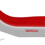 Funda Asiento HONDA Xr 200 HF Fmx Covers - Rojo/Blanco