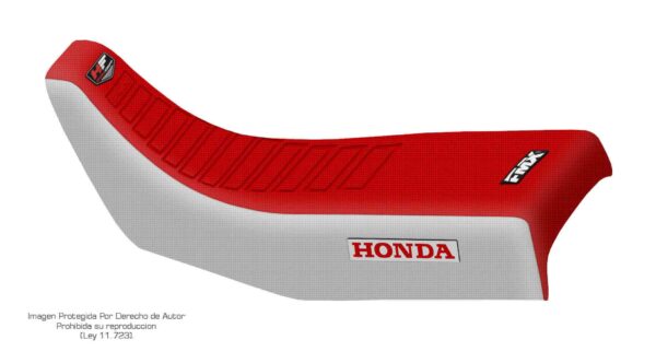 Funda Asiento HONDA Xr 200 HF Fmx Covers - Rojo/Blanco
