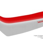 Funda Asiento Honda Xr 400 Total Grip Fmx Covers - Rojo/Blanco