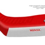 Funda Asiento Honda Xr 650 L Ultra Grip Fmx Covers - Rojo/Blanco