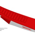 Funda Asiento Honda Crf 250 -10/13 - 450 - 09/12 Ultra Grip Fmx Covers - Rojo/Blanco
