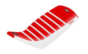 Funda Asiento Yamaha Raptor 660 Rib Fmx Covers - Rojo/Blanco/Blanco
