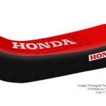 Funda Asiento Honda Xr 100 Series Fmx Covers - Rojo/Negro/Blanco