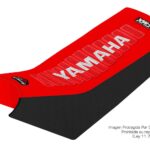 Funda Asiento Yamaha Warrior Series Fmx Covers - Rojo/Negro/Blanco