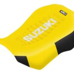 Funda Asiento Suzuki Ltz 400 Ultra Grip Series Fmx Covers - Amarillo/Negro/Blanco