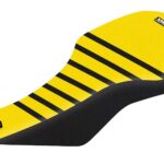 Funda Asiento Suzuki Ltr 450 Rib Fmx Covers - Amarillo/Negro/Negro