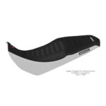 Funda Asiento HONDA Xr 300 E HF Fmx Covers - Negro/Blanco