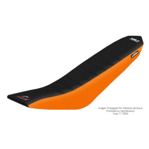 Funda Asiento Ktm 2011/2016 Plisada Fmx Covers - Negro/Naranja