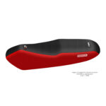 Funda Asiento Honda Pop Total Grip Fmx Covers - Negro/Rojo