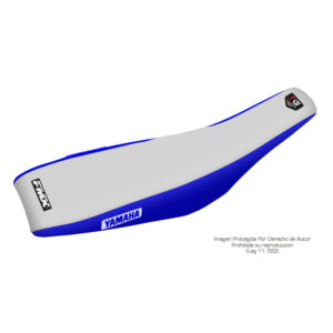 Funda Asiento Yamaha Xt 225 Brasil Total Grip Fmx Covers - Blanco/Azul