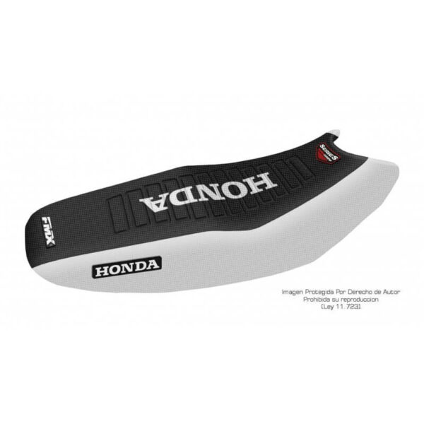 Funda Asiento Honda Cg Fan Series Fmx Covers - Negro/Blanco/Blanco
