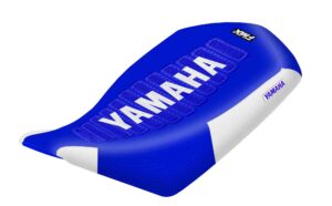 Funda Asiento Yamaha Raptor 90 Ultra Grip Series Fmx Covers - Azul/Blanco/Blanco