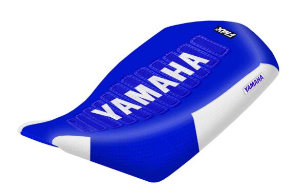 Funda Asiento Yamaha Raptor 90 Ultra Grip Series Fmx Covers - Azul/Blanco/Blanco