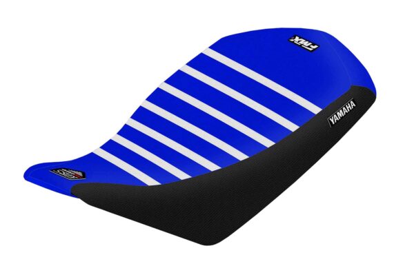 Funda Asiento Yamaha Raptor 90 Rib Fmx Covers - Azul/Negro/Blanco