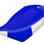 Funda Asiento Yamaha Raptor 90 Ultra Grip Fmx Covers - Azul/Blanco